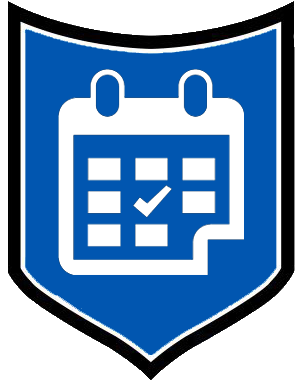 Icon of a calendar with a home inspection scheduled